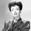 1943 in her American Women's Volunteer Services uniform.