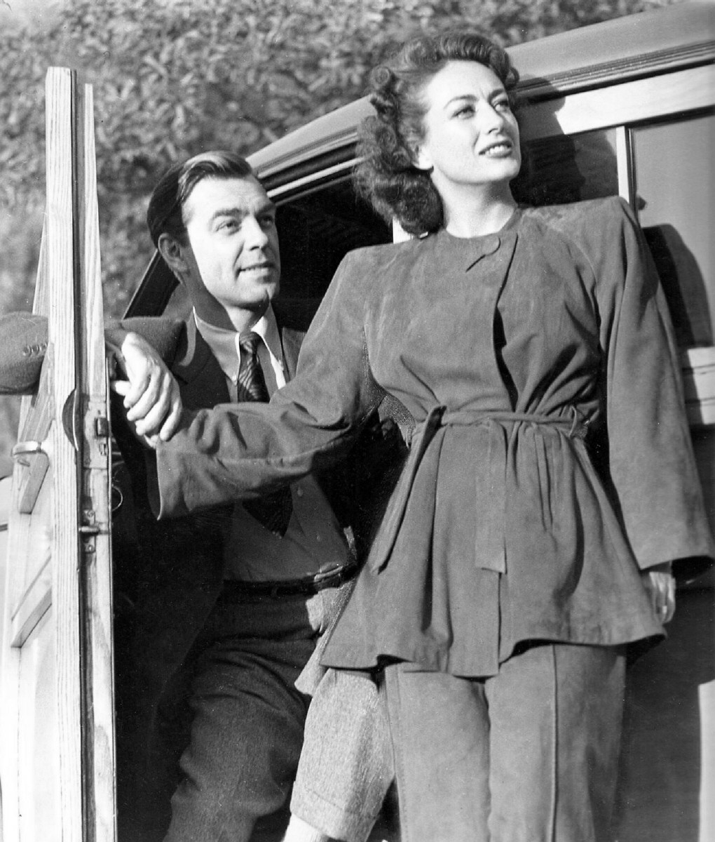 1944. With husband Phil Terry at home. Shot by John Engstead.