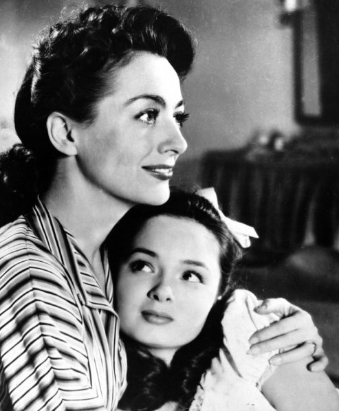 1945. 'Mildred Pierce.' With Ann Blyth.