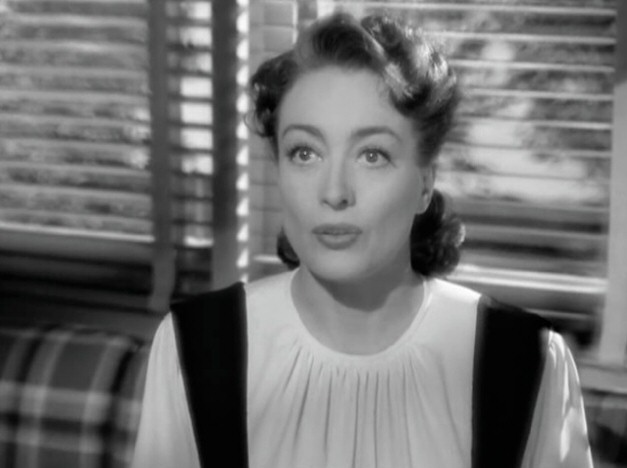 1945. Screen shot from 'Mildred Pierce.'