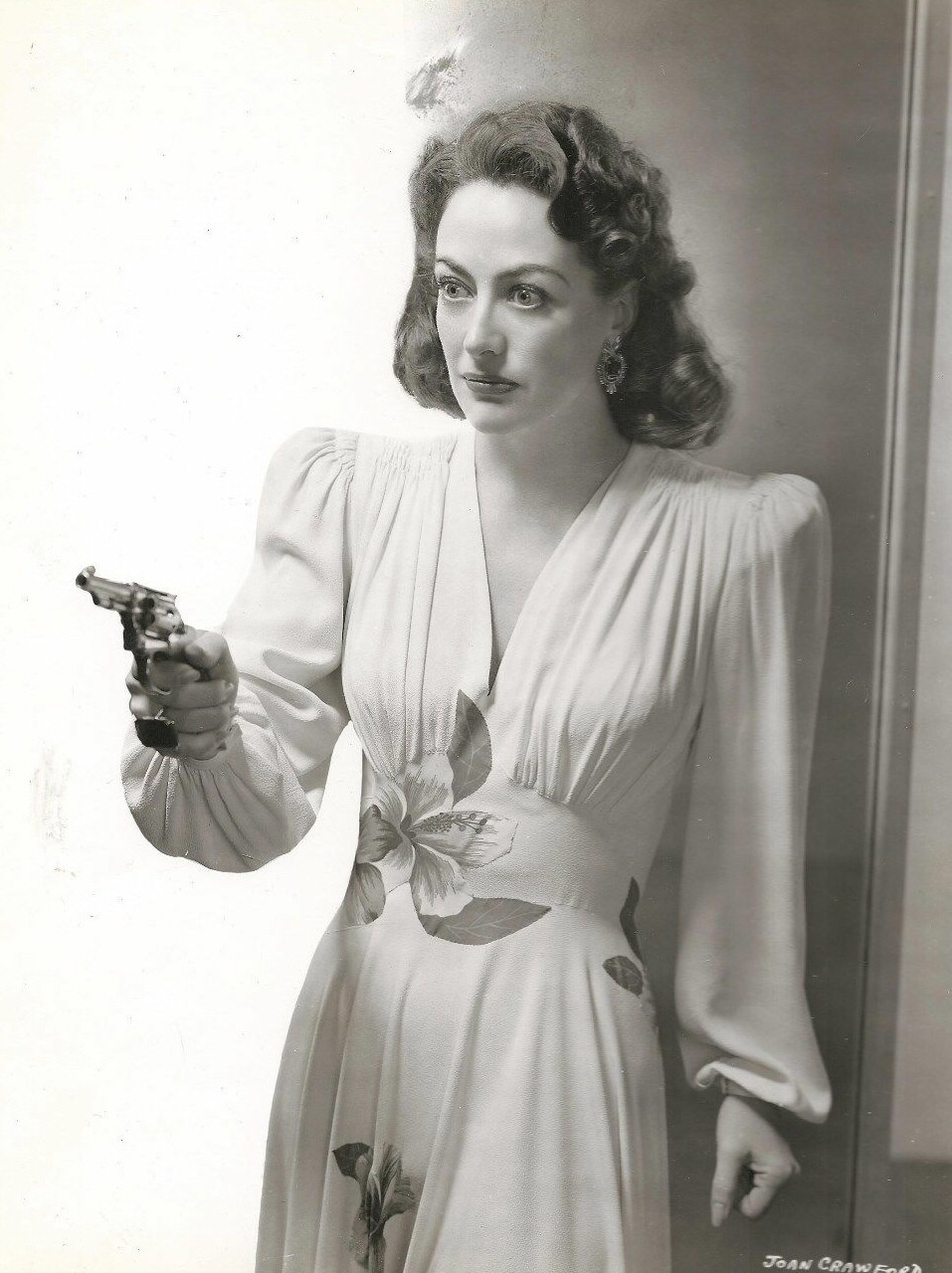 1945. 'Mildred Pierce' publicity.