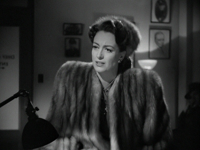 1945. 'Mildred Pierce' screen shot.