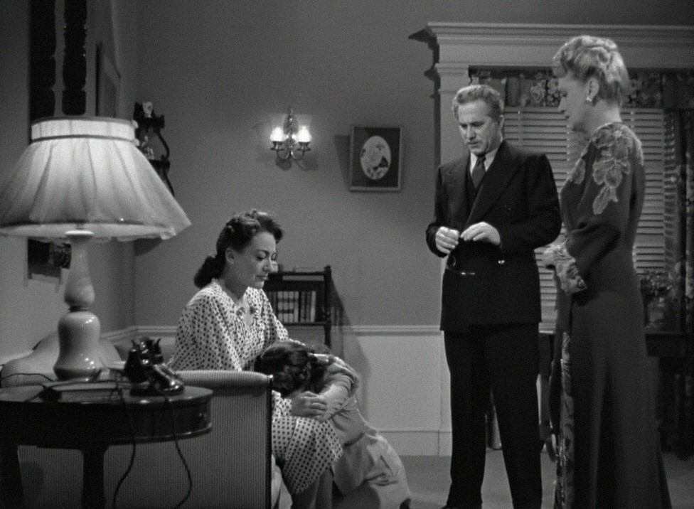 1945. 'Mildred Pierce.' With Ann Blyth and Lee Patrick.