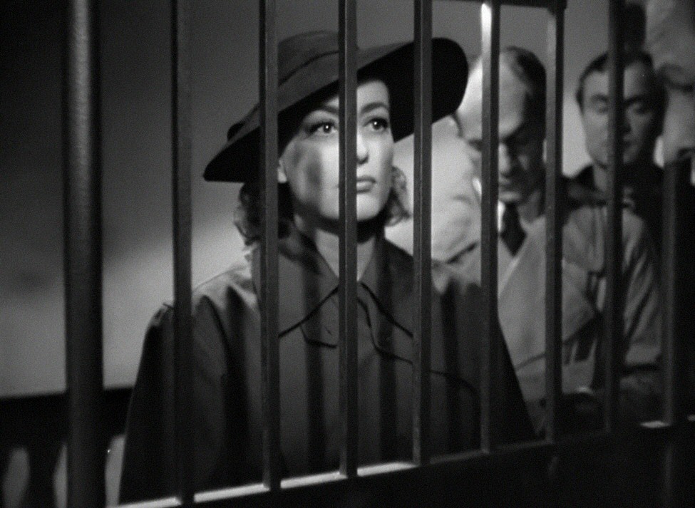 1945. 'Mildred Pierce' screen shot.