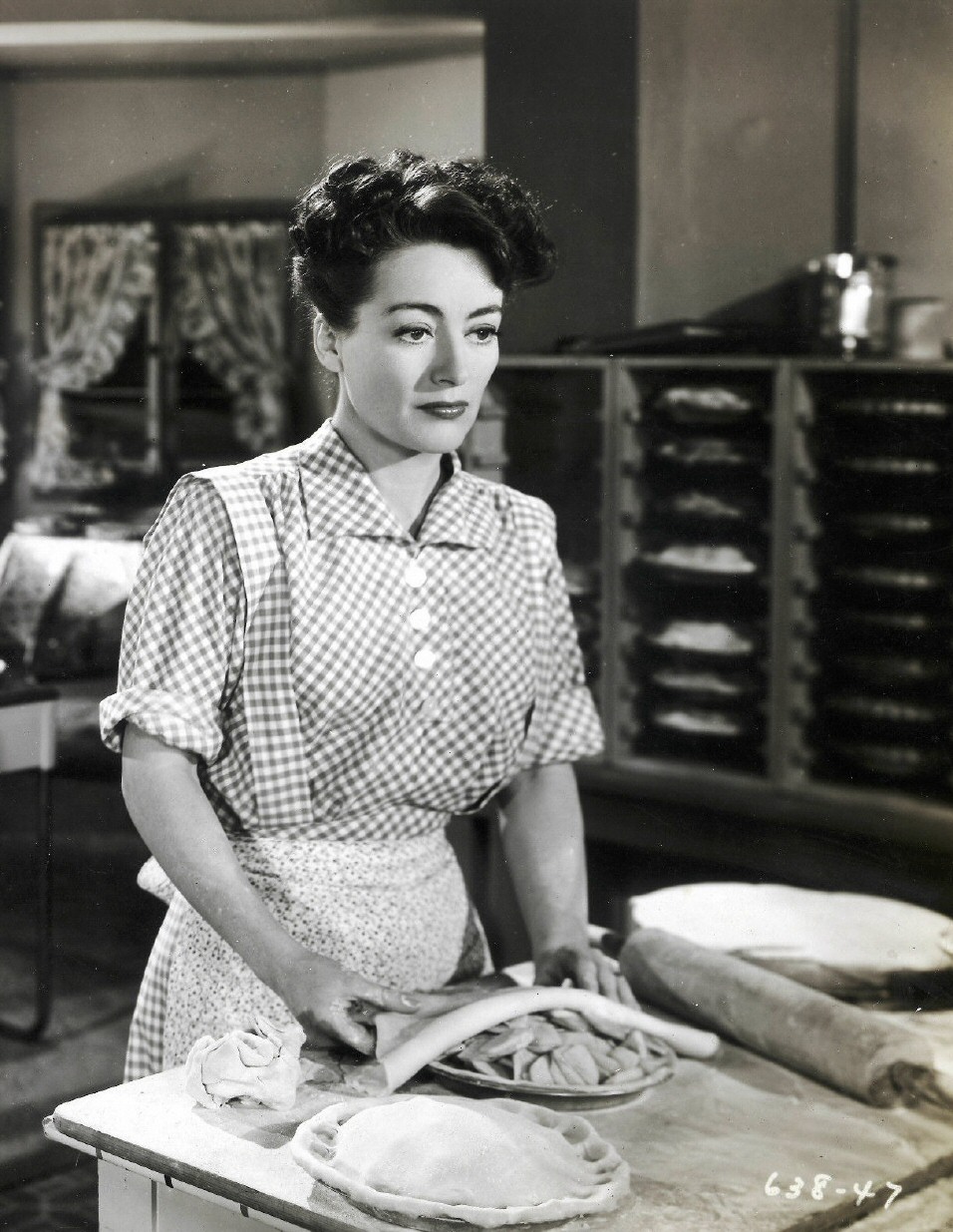 1945. A film still from 'Mildred Pierce.'