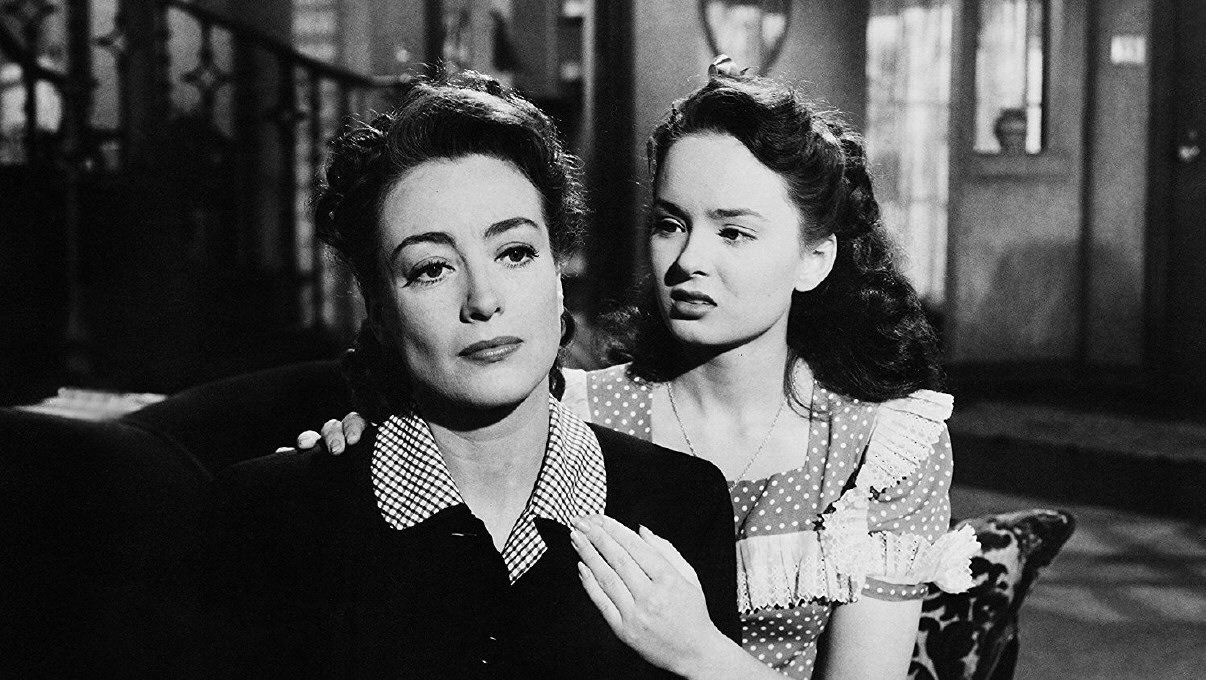 1945. 'Mildred Pierce.' With Ann Blyth.