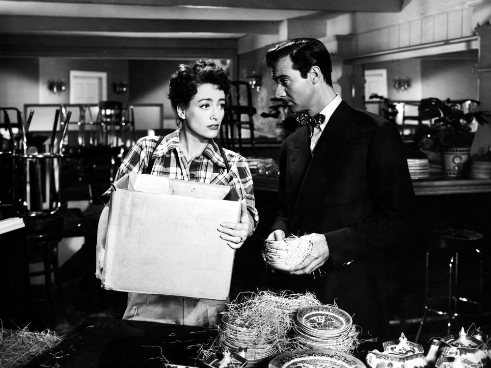 1945. 'Mildred Pierce.' With Zachary Scott.