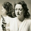 Publicity for 'Mildred Pierce' shot by Bert Longworth.