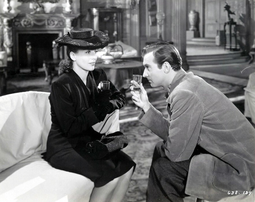 1945. 'Mildred Pierce.' With Zachary Scott.