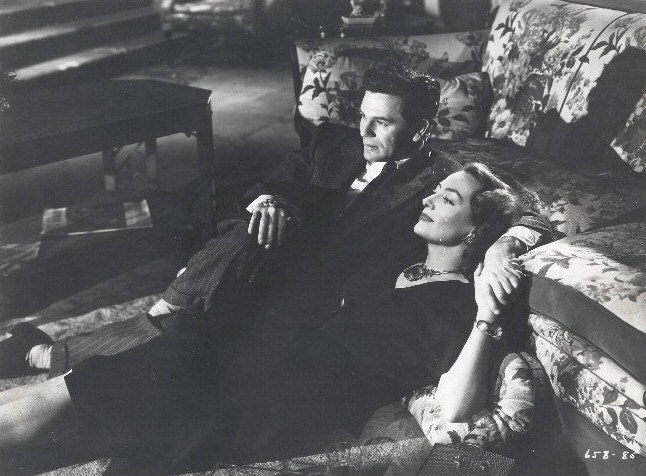 1946. With John Garfield in 'Humoresque.'