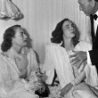 3/7/46. At home on Oscar night with Ann Blyth and Mike Curtiz.