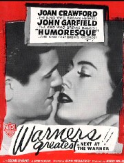 British trade ad. 'JC: The kind who breaks hearts. JG: The kind who breaks rules. Humoresque: The kind that breaks records.'