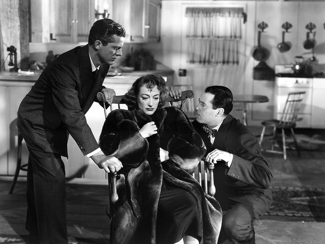 1947. 'Daisy Kenyon.' With Dana Andrews, left, and Henry Fonda.