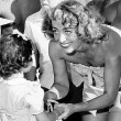 1946. At Hawaii's Waikiki Beach.