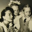 1946. With Christina and Christopher.