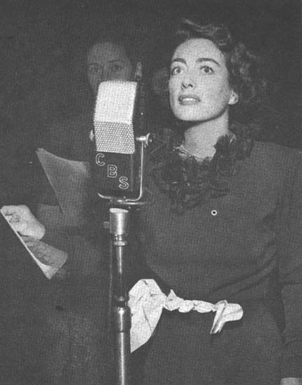 Circa 1949. CBS radio.