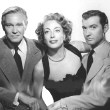 1949. Publicity for 'Flamingo Road,' with David Brian (left) and Zachary Scott.