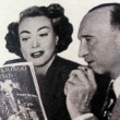 1949. 'Flamingo Road.' With director Mike Curtiz on the set.