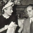 1949. With Frank Capra on his 'Riding High' set.