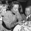 May 1949, at kiddie party with Christina and Christopher.