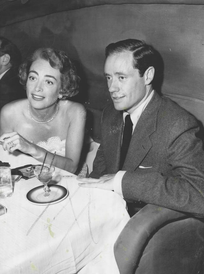 1949. At Mocambo with Mel Ferrer.