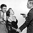 1950. 'Damned Don't Cry.' With Steve Cochran, left, and David Brian.