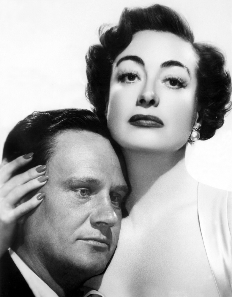 1950. 'Harriet Craig' publicity with Wendell Corey.