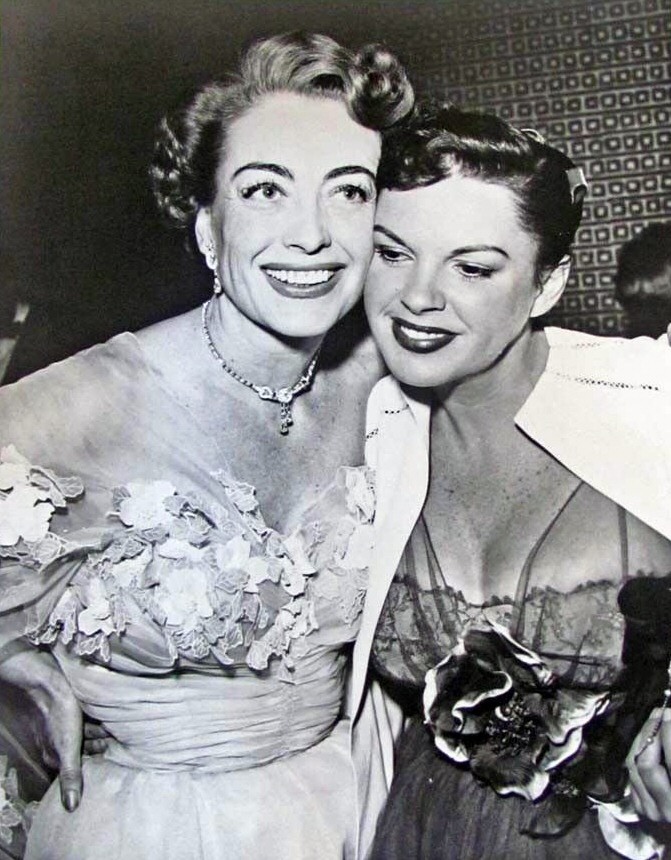 1952. With Judy Garland at Romanoff's.