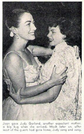 September 1952, with Judy Garland.