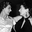Circa 1954 with Lisa Ferraday, at a party for Jennings Lang.