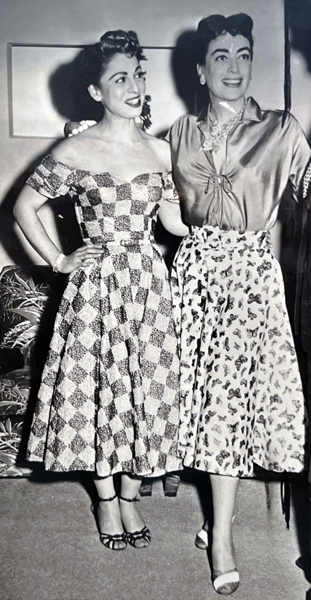c. 1954 with Marjorie Moore.
