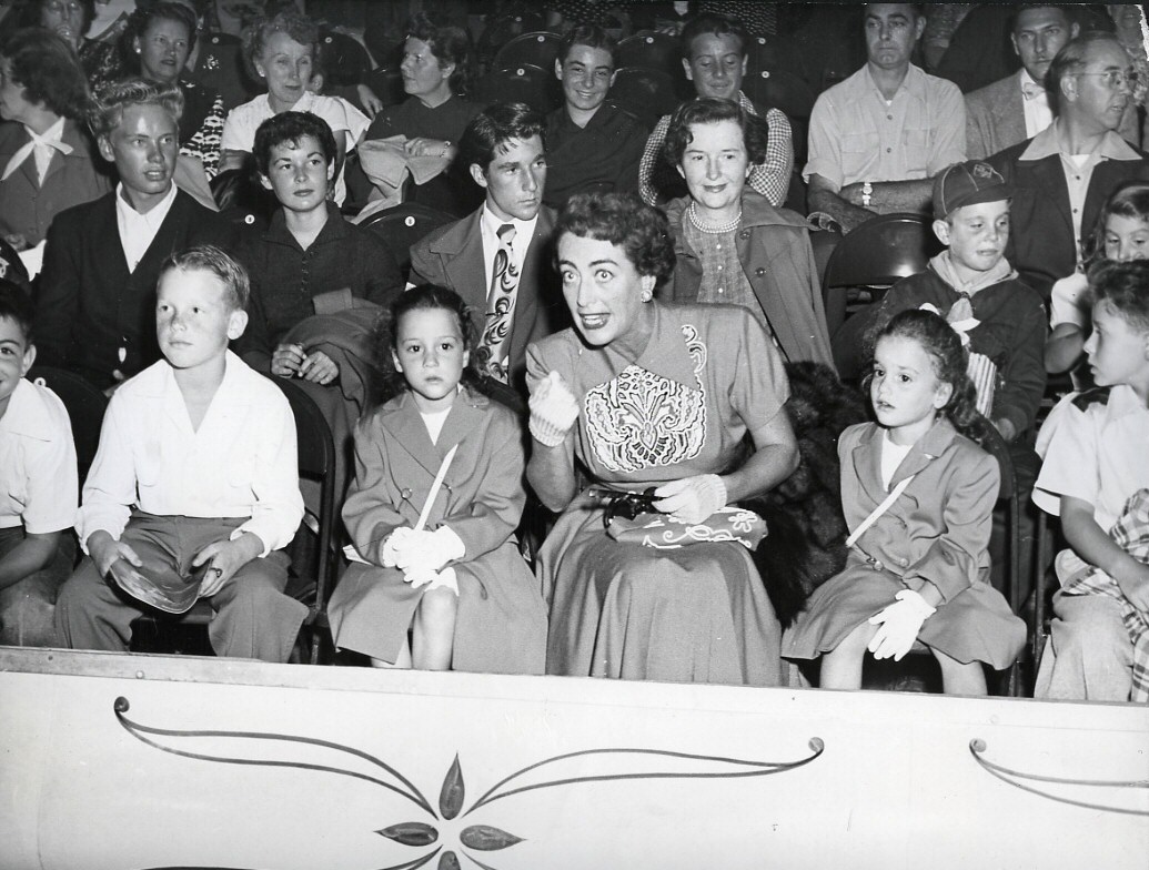 1952. At the Los Angeles Ice Capades.