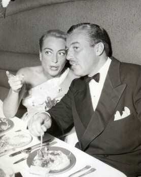 August 1951. With Cesar Romero at the Mocambo.
