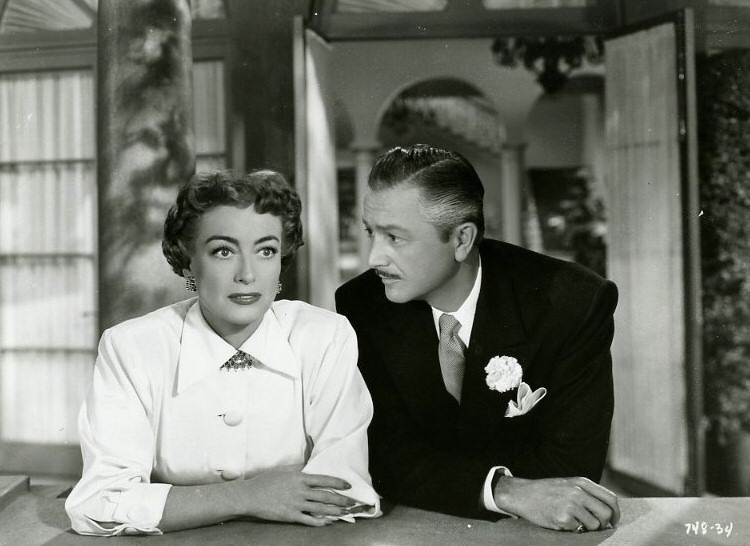 1951. 'Goodbye, My Fancy.' Film still with Robert Young.