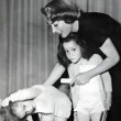 1950 publicity with Cathy and Cindy.