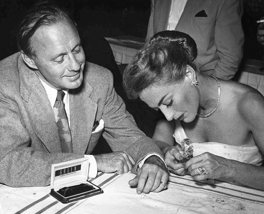 1947 at the Photographer's Ball at Ciro's, with Jack Benny.