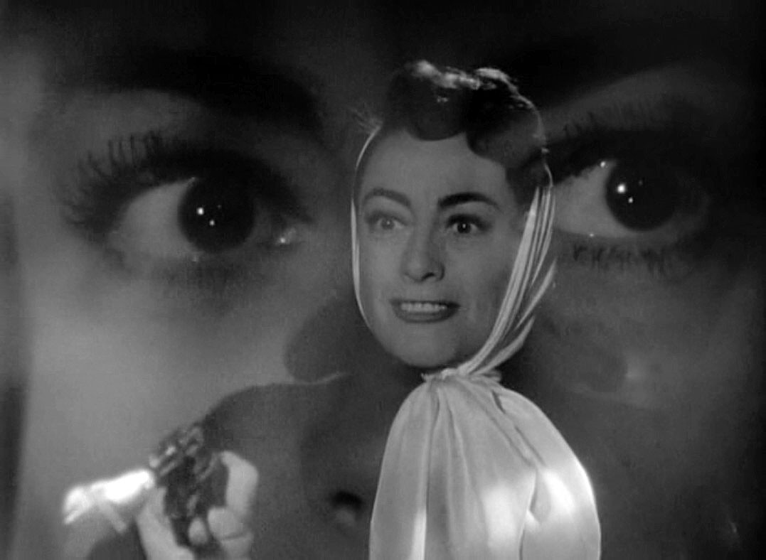 1952. 'Sudden Fear' screen shot.