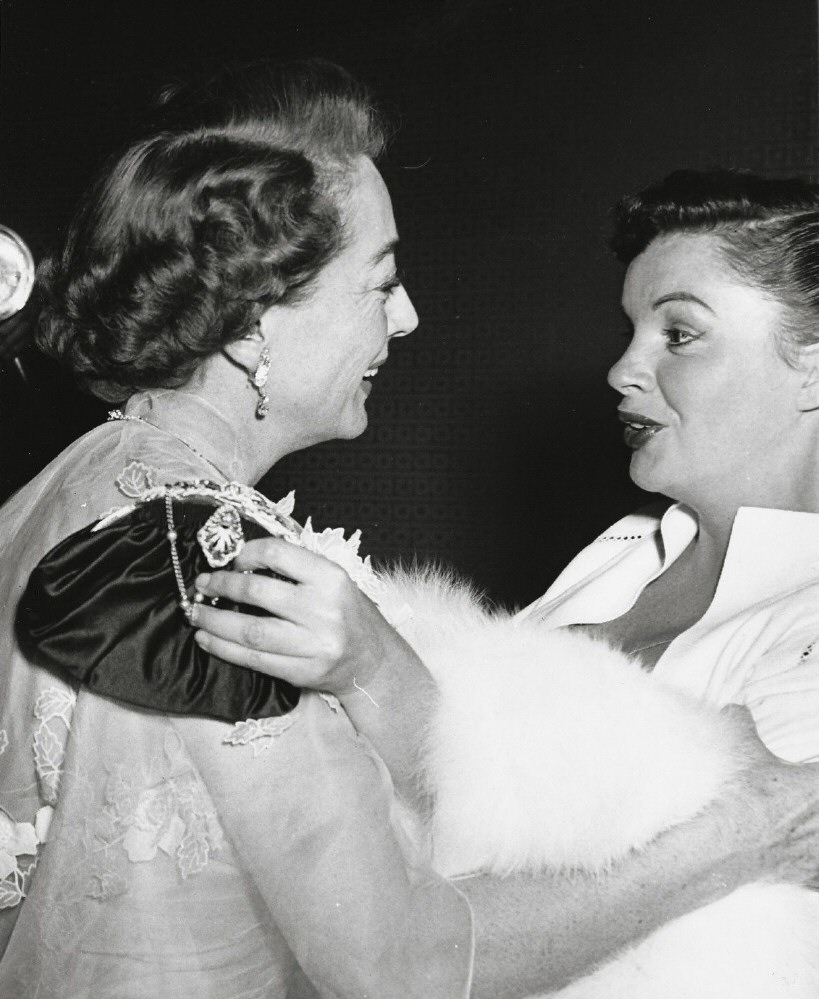 April 1952 at Romanoff's with Judy Garland.