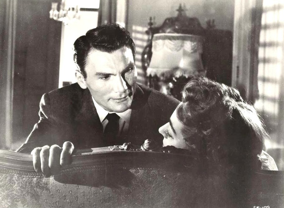 1952. 'Sudden Fear.' With Jack Palance.