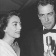 March 1953 with Paul Gregory at a Hollywood awards dinner.