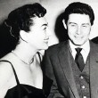 1953. At NYC's Harwyn Club. With Eddie Fisher.