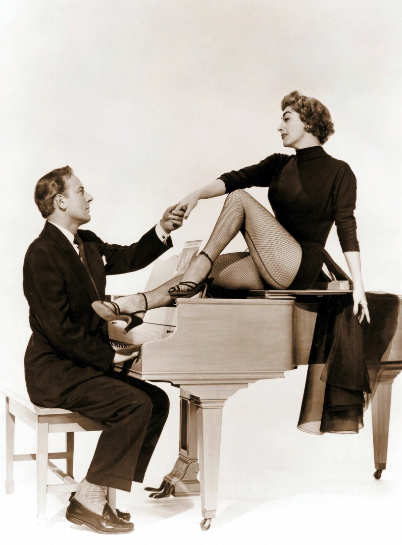 1953. 'Torch Song' with Michael Wilding.