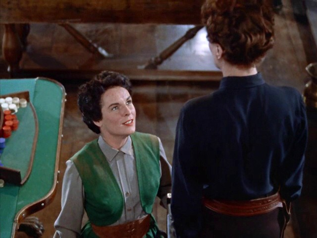 1954 screen shot from 'Johnny Guitar.' With Mercedes McCambridge.