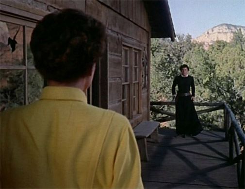 1954. 'Johnny Guitar.' With Mercedes McCambridge.
