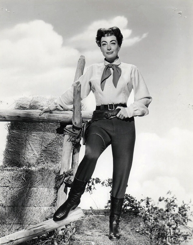 1954. 'Johnny Guitar' publicity.