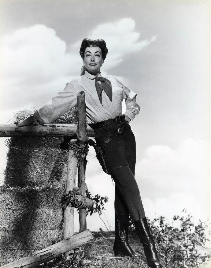 1954. Publicity for 'Johnny Guitar.'