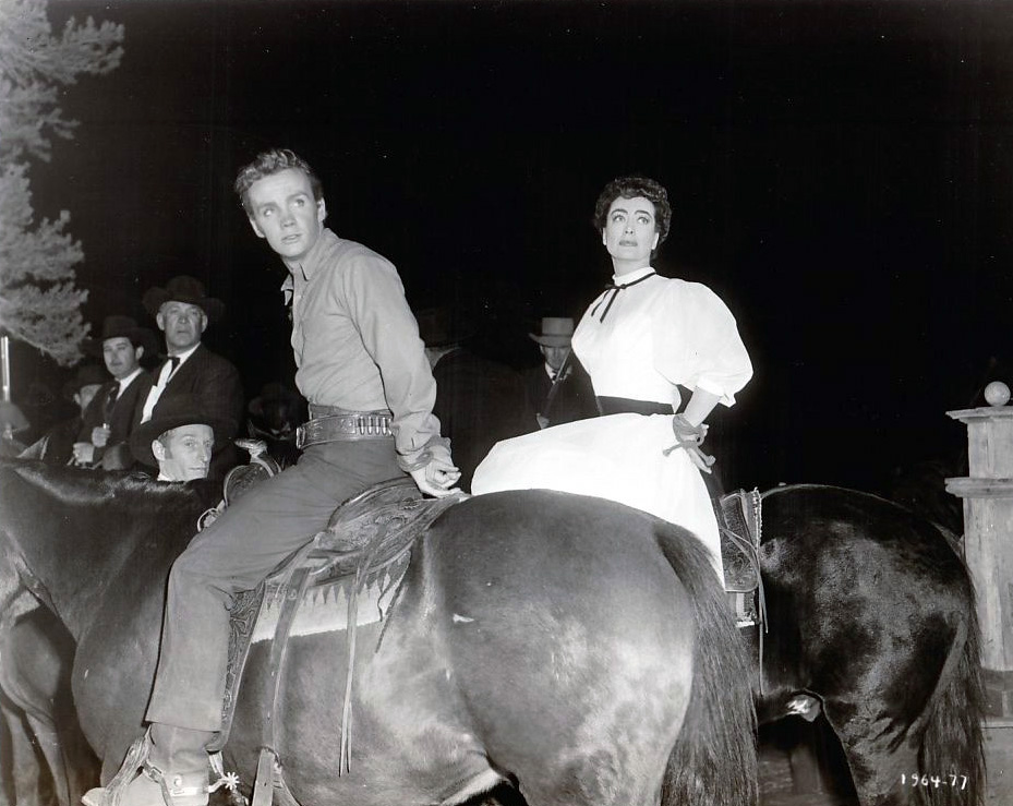 1954. 'Johnny Guitar.' With Ben Cooper.