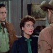 1954. 'Johnny Guitar.' With Scott Brady, left, and Sterling Hayden.