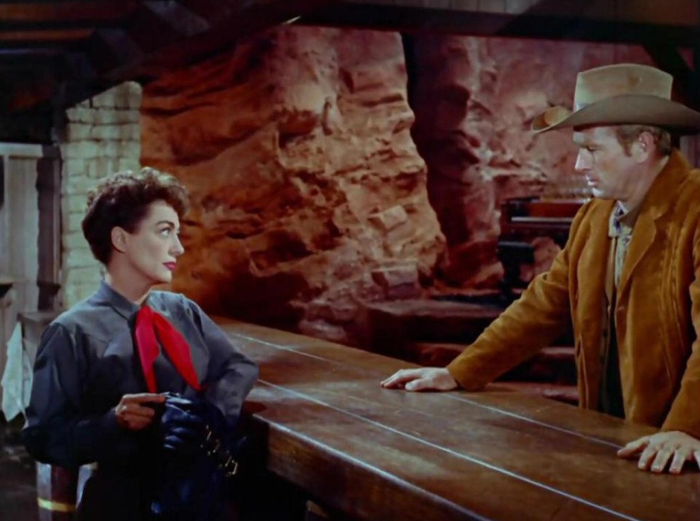 1954. 'Johnny Guitar.' With Sterling Hayden.