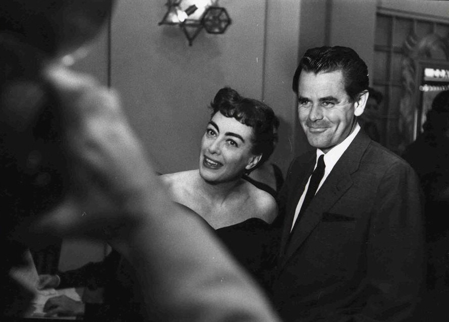 October 14, 1954. With Glenn Ford at 'Phffft.'